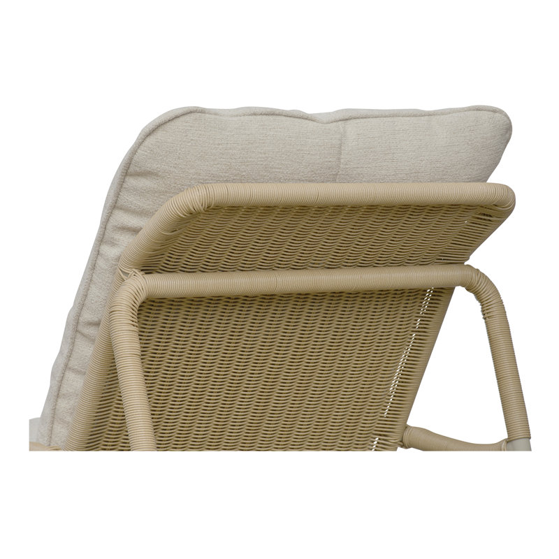 Lyra Outdoor Rocking Chair Beige