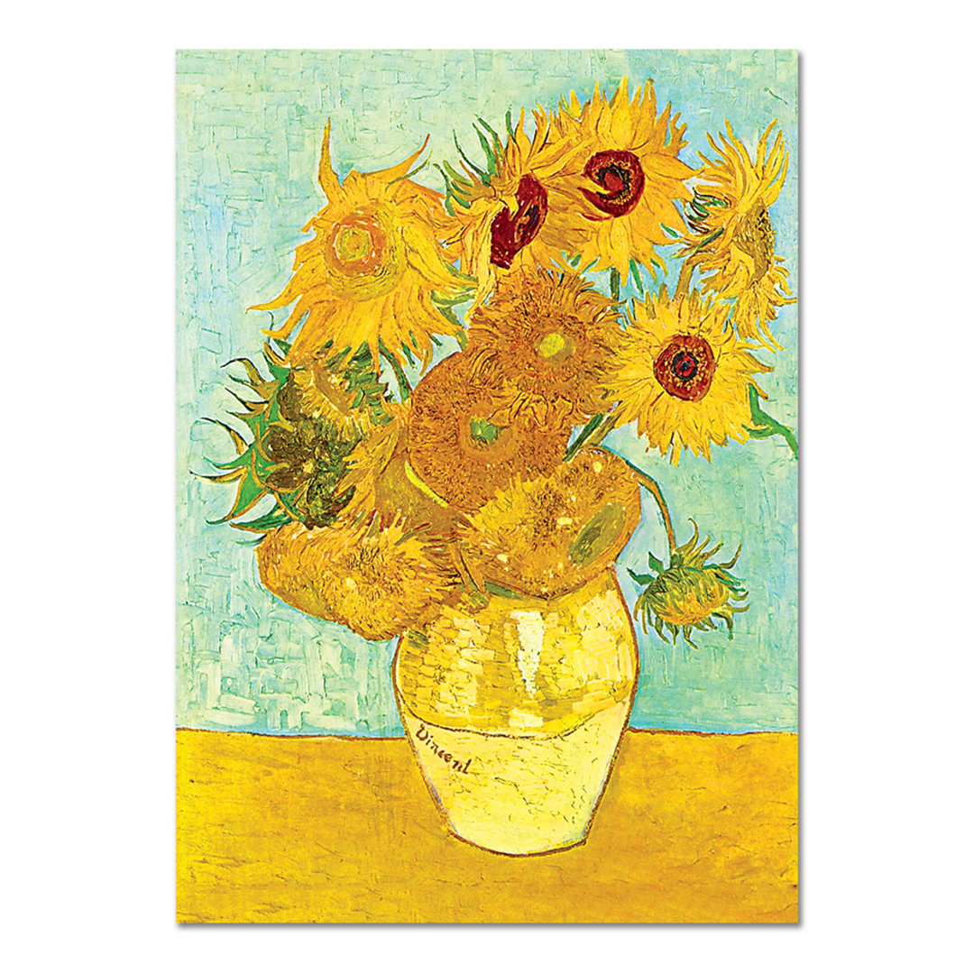 Kunststoffbild I Girasoli von Vincent Van Gogh