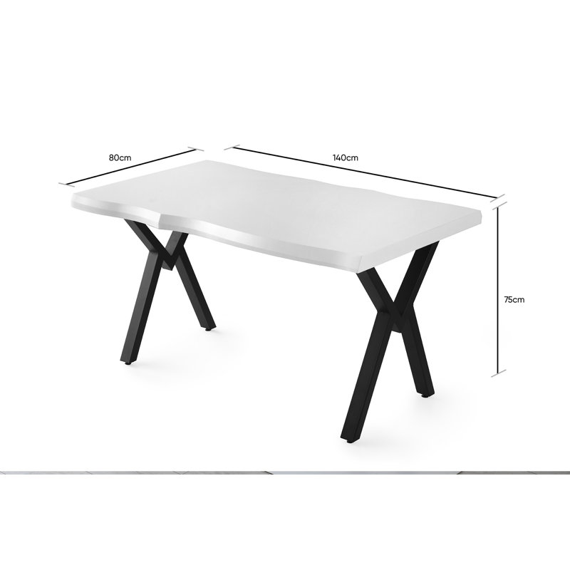 Abbi Dining Table, White