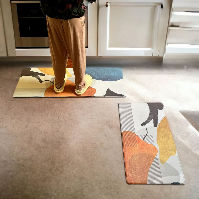 Orren Ellis Antwyan Ant-Fatigue Non-Skid Kitchen Mat & Reviews | Wayfair