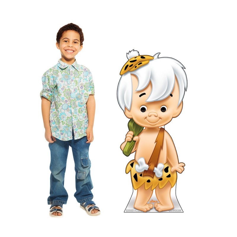 Accroche en carton miroirs bam bam (the flintstones)