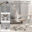 Fauteuil de bureau robuste en maille Michaelynn-857309950-857309944