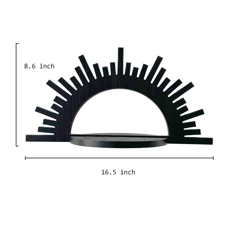 2 Piece Metal Wall Candelabra Set