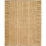Achro Hand Knotted Wool Area Rug in Beige