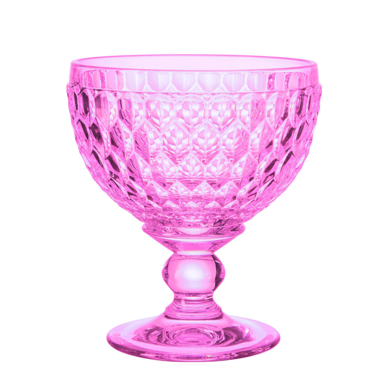 Villeroy & Boch Boston 13.25 oz Crystal Coupe Champagne/Footed Dessert Bowl, 1, Blue