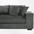 111.48" Wide L-Shape Upholstered Sectional-868888680