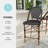Martha Stewart Lily Pond All-Weather Stackable Patio Bistro Counter Stools-109713867-109713865