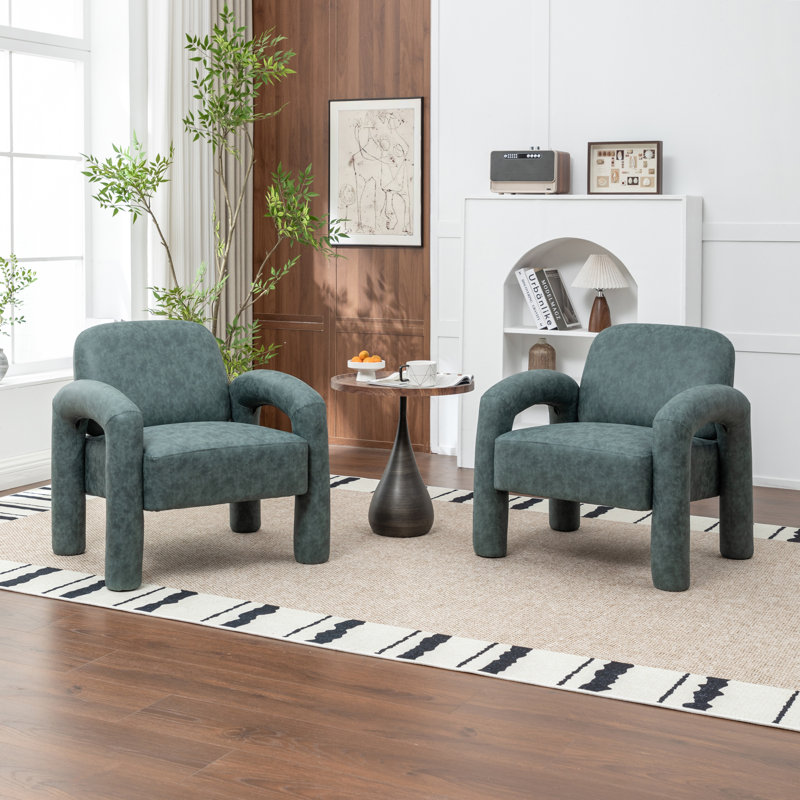 Fauteuil Iryanna, Sarcelle