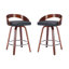 Tabouret de comptoir pivotant 24,8 po Ljoka-805980965