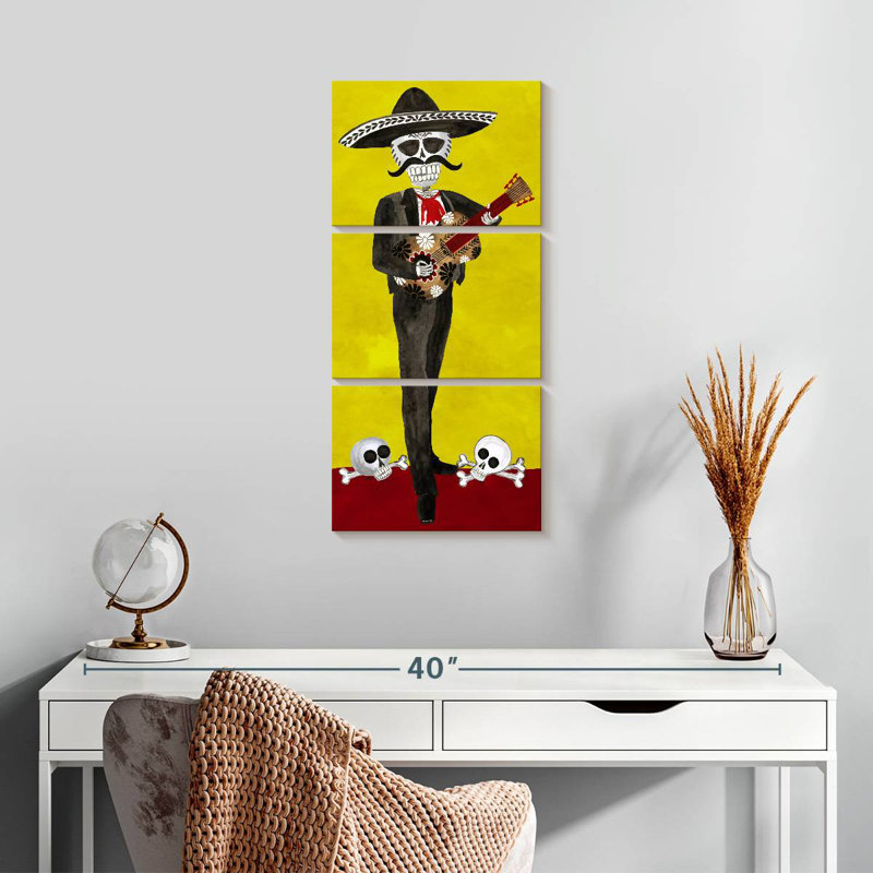 Jour des Morts, vertical II, H 27 po x l 12 po