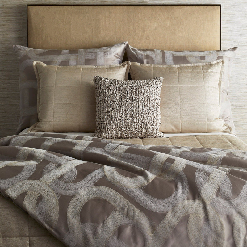 Interchange Duvet Cover, King Duvet Cover, Taupe