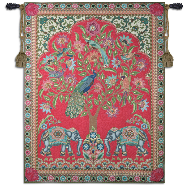 Loom Woven Cotton Tapestry
