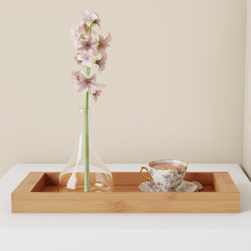 Arthenia Bamboo Tray - Set of 2