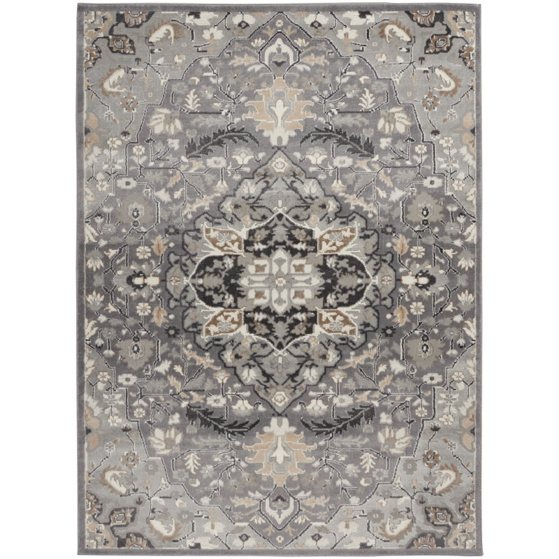 Shinese Oriental Indoor Rug, Rectangle 5'3" x 7'3"