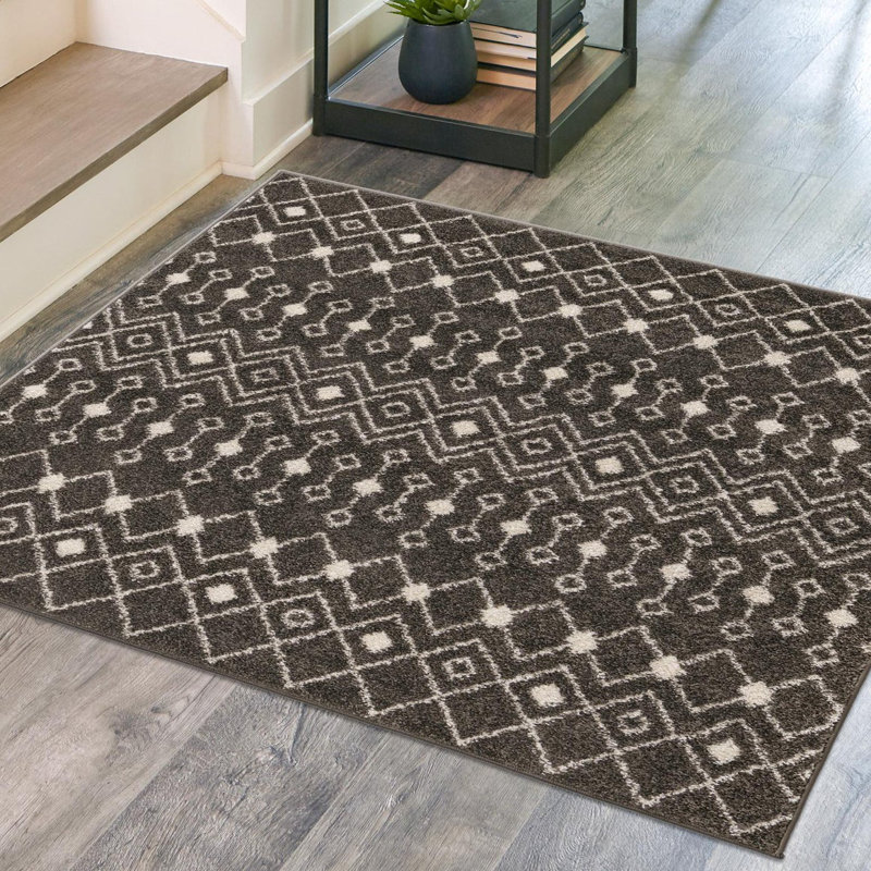 Somerville Geometric Indoor Rug, Square 7'10"