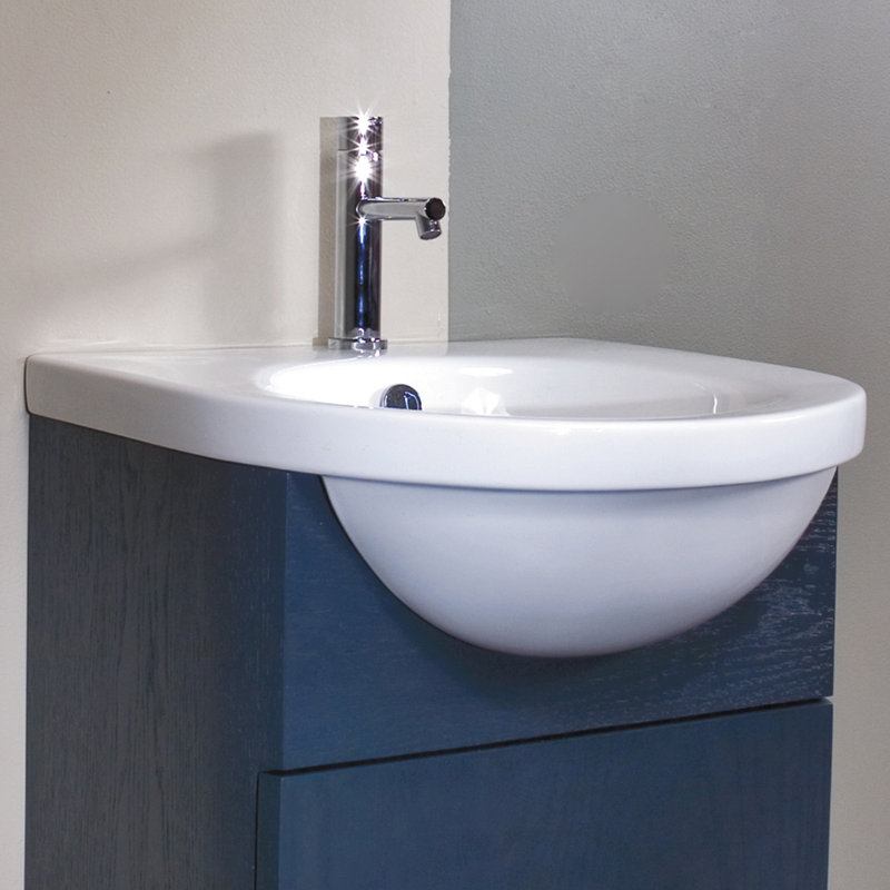 Open Space 20.12'' W Single Vanity Top, Single Hole Faucet