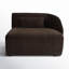 AMELIA RIGHT ARM FACING CHAISE ESPRESSO-93584584