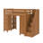 Identas Twin 8 Drawer Solid Wood Loft Bed With Bookcase-125420977