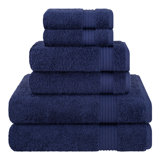 Ensemble de serviettes de bain luxueuses 100% coton turque 6 pièces, très doux et absorbant