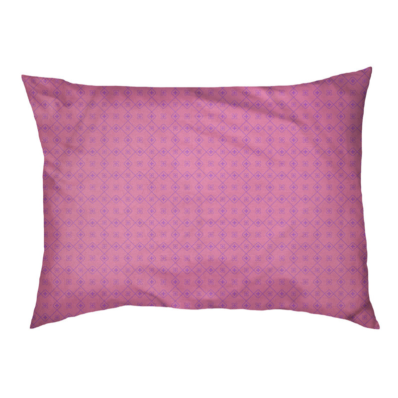 Coussin pour chien/classique à chariot Campion, Petit (l 28 po x P 18 po x H 9,5 po), Rose / Mauve