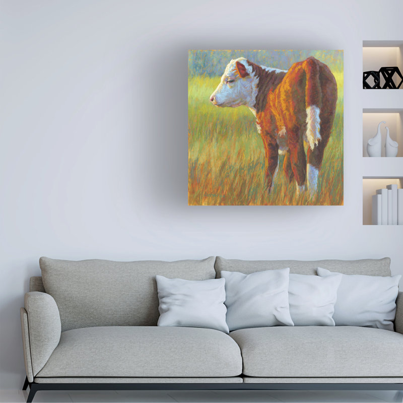 Art mural sur toile tendue - "Beautiful Morning" par Rita Kirkman pour le salon, la chambre à coucher ou le bureau - 18 x 18