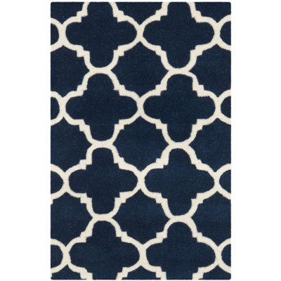 Teresita Hand Tufted Wool Geometric Rug