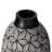 Flower-Inspired Ceramic Vase - White 17-Inch-Tall Table Decor for Entryway, Dining Room, Living Room