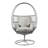 Reno Outdoor Wicker Swivel Lounge Chair