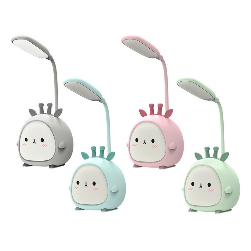2-in-1 Table Lamp LED Reading Lamp Working Lamp USB Rechargeable Night Light