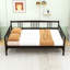 Lit de jour double multifonctionnel avec espace de rangement et lattes-1596380168