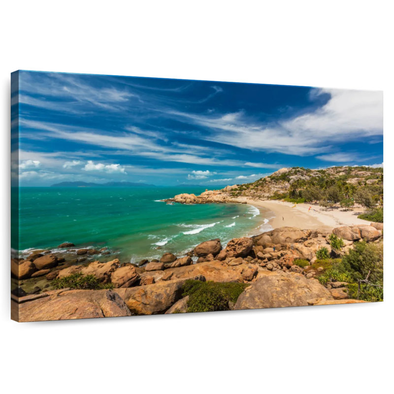 Gillard, baie australienne, H 20 po x l 30 po