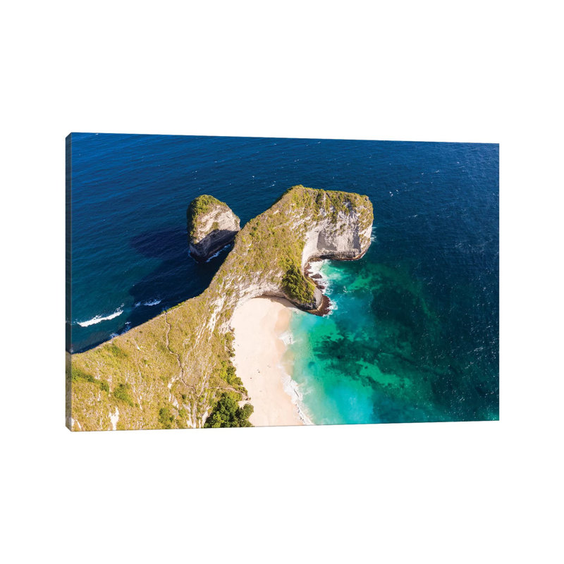 T-Rex Beach, Bali I by Matteo Colombo - Gallery-Wrapped Canvas Giclée on Canvas, Canvas, 20.32 cm H x 30.48 cm W