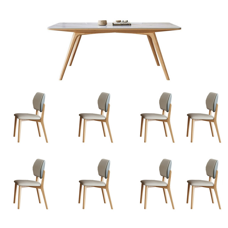 Ensemble de table et chaises Legant White Ash