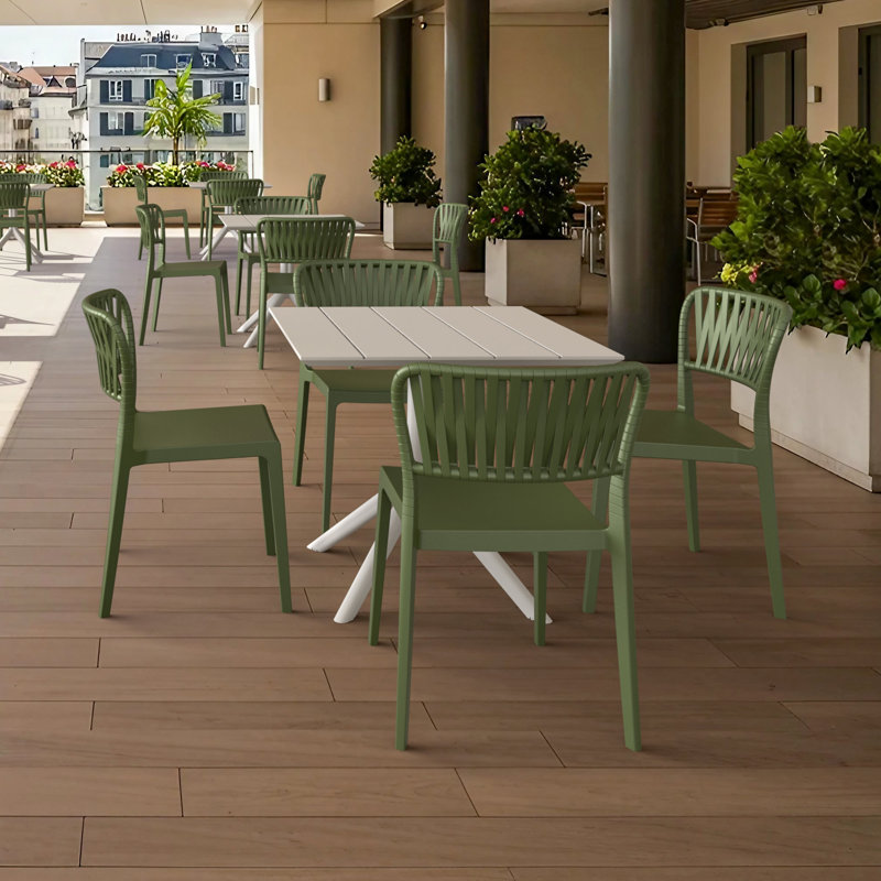 Chaise de salle à manger Newport, Vert olive