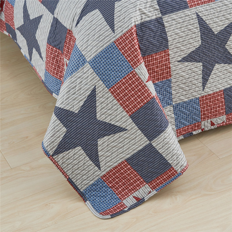 Quilt, Queen Quilt +2 Standard Shams, Floral 6