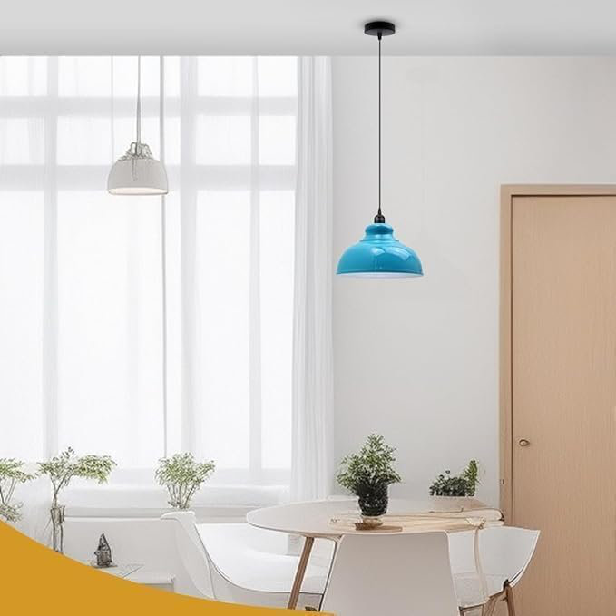 Ensemble de 2 luminaires suspendus Modern Modern, Bleu