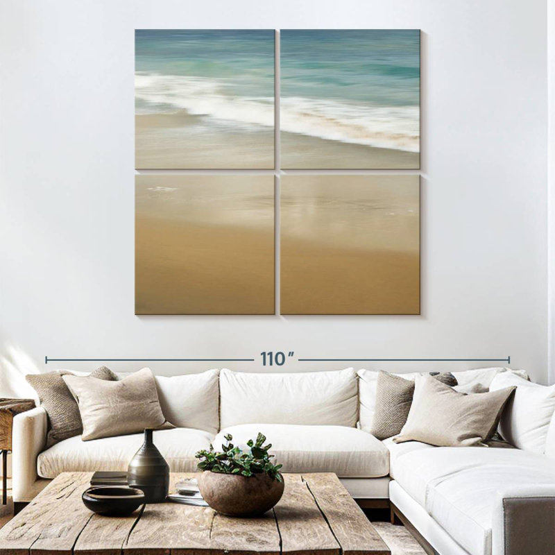 Gillard Surf And Sand I, 74" H x 74" W