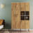 Modern Multi-Purpose Cabinet, Atlantic Pine, 41.7 x 68.5 x 18.5 inches | 100% Melamine Coated Particle Board, Thickness: 0.7 inches | Numerous Shelves, Additional Storage | Stylish & Functional for Home or Office Use