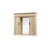 W H Surface Framed Medicine Cabinet with Mirror and Fixed Shelves-812077194-864464994