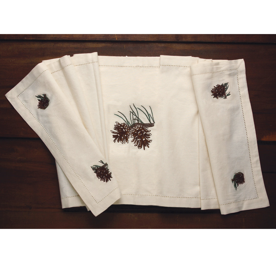 Trevor Pine Cone Table Runner Loon Peak®