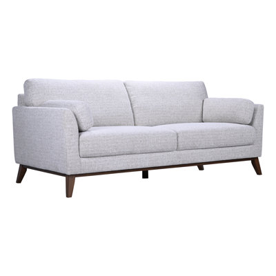 Flanders Wood Trim Sofa, Gray