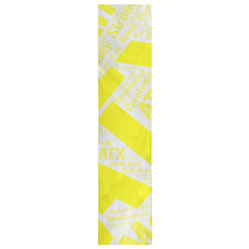 Chemin de table, 72 po x 16 po, Jaune, Austin