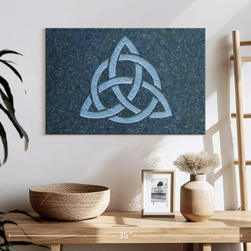 Adella Triquetra Symbol, 16" H x 24" W