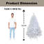 Lighted Artificial Christmas Tree-883530257