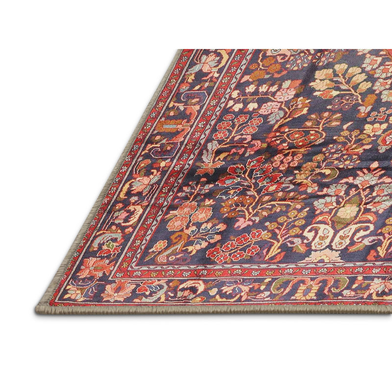 Tapis 100% traditionnel lavable à la machine 4200, Rectangle 2 pi x 3 pi