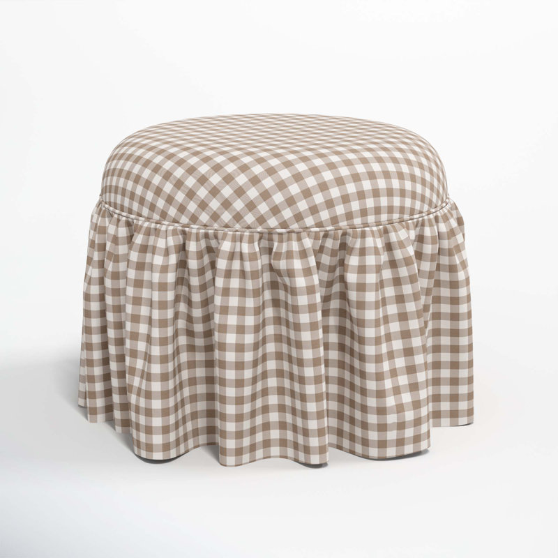 Repose-pieds Jebb, Classic Gingham Tan