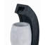 Fontaine à eau avec vase - 10 po x 8,1 po x 23,4 po - noir / blanc
