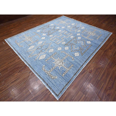 Dionel One-of-a-Kind 8' X 9'8" New Age Wool Area Rug Blue
