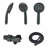 Matt Black High Pressure Multi Function With Hand Held Shower Faucet