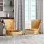 Golden Harvest II - Chaise d'appoint rembourrée moderne